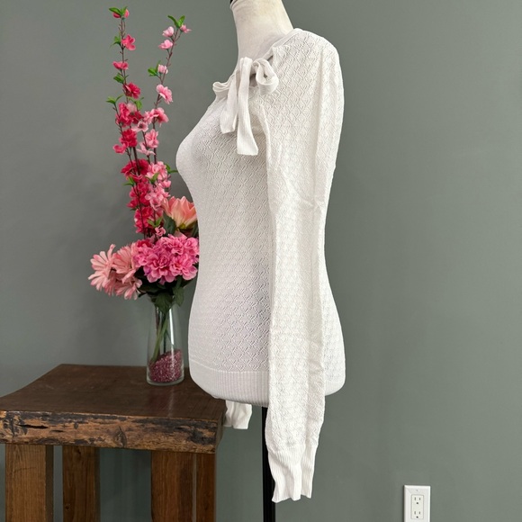 Kenzie Long Sleeve Top with Tie Up - Picture 5 of 10